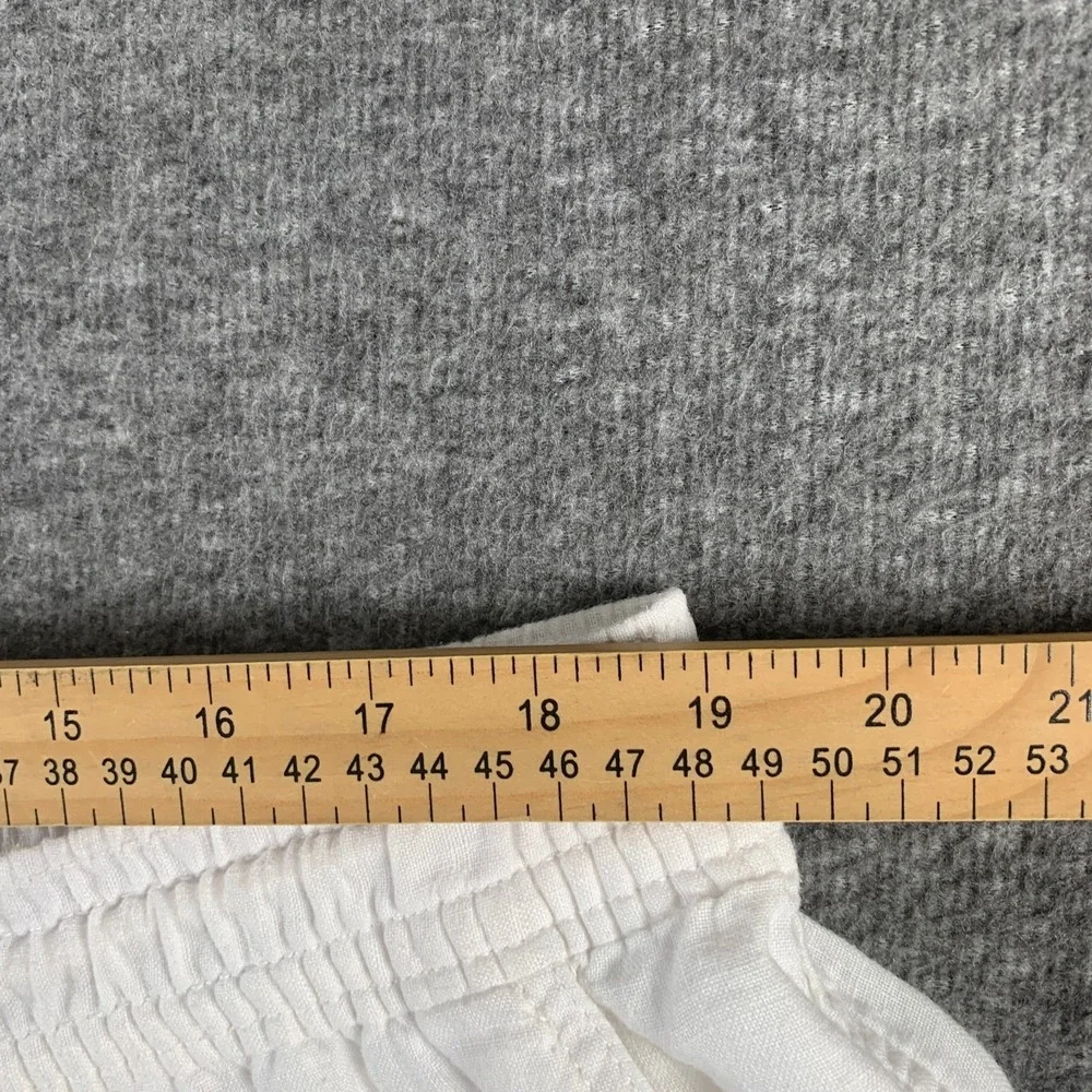 Vilebrequin Linen Pants Men 3XL White Coastal Pull On Drawstring Old Money